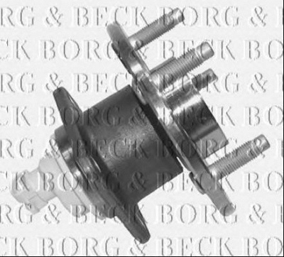 BORG & BECK bwk849 -  Комплект подшипника ступицы колеса